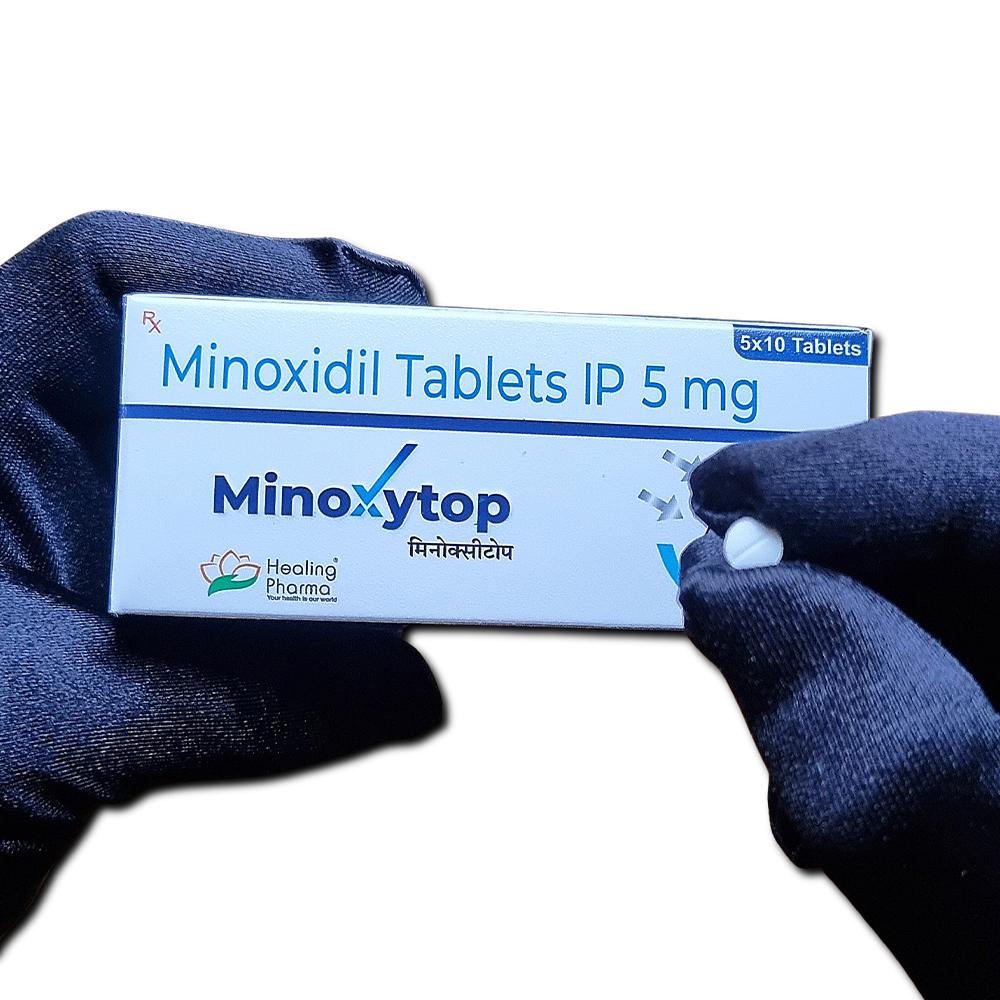 Minoxidil Pastillas 5mg Oral Minoxytop